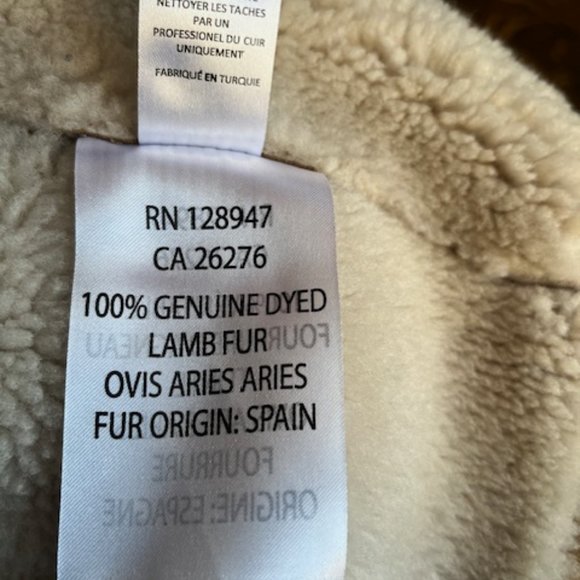Nili Lotan Azeline shearling coat XS - Picture 10 of 10